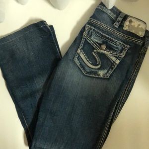 Silver jeans